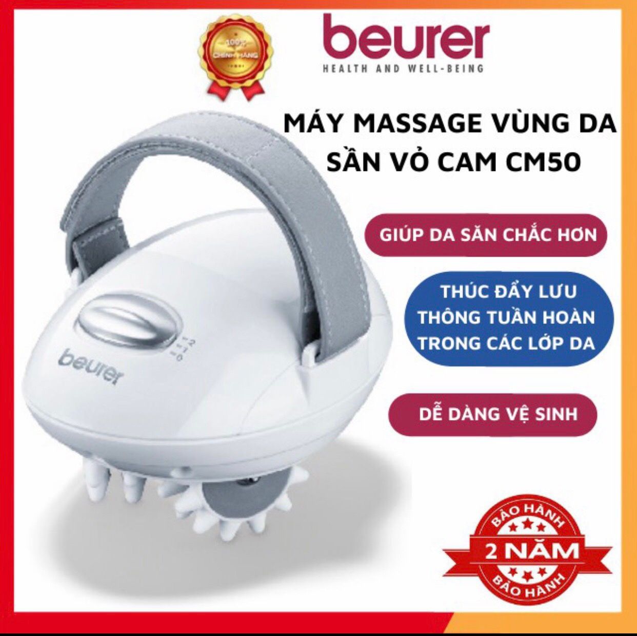 Máy massage cầm tay CM50 trị liệu bệnh Cellulite