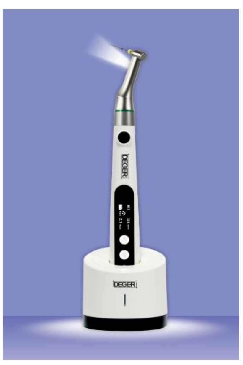 Endo motor with fiber optic