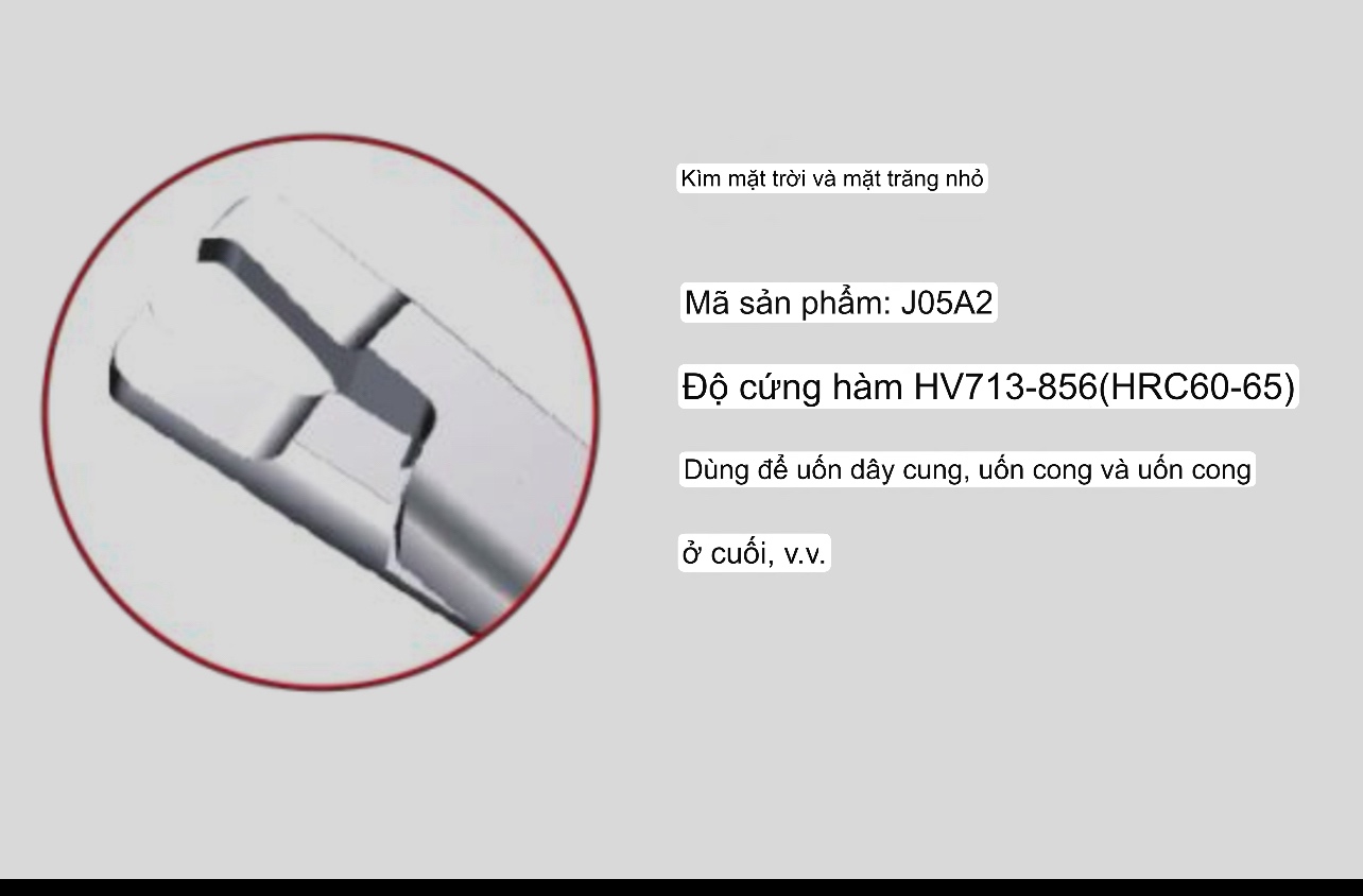 Kềm uốn dây cung chỉnh nha