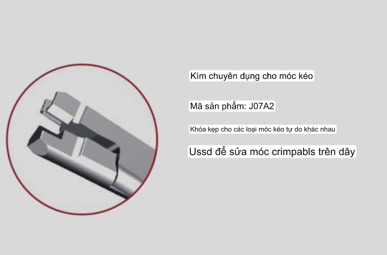 Kềm chuyên dụng cho móc kéo