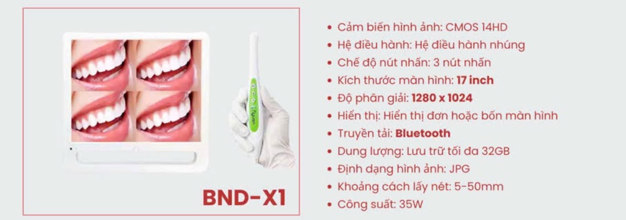 Camera nội soi miệng BND X1