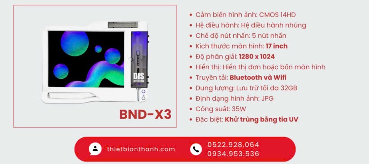 Camera nội soi miệng BND X3