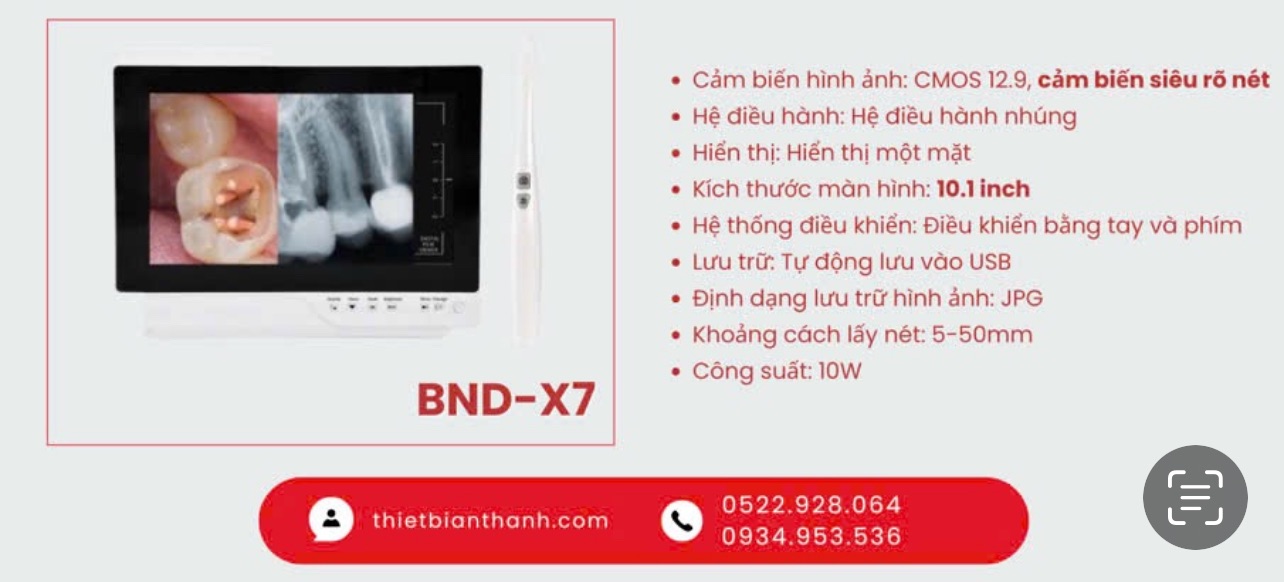 Camera nội soi miệng BND X7