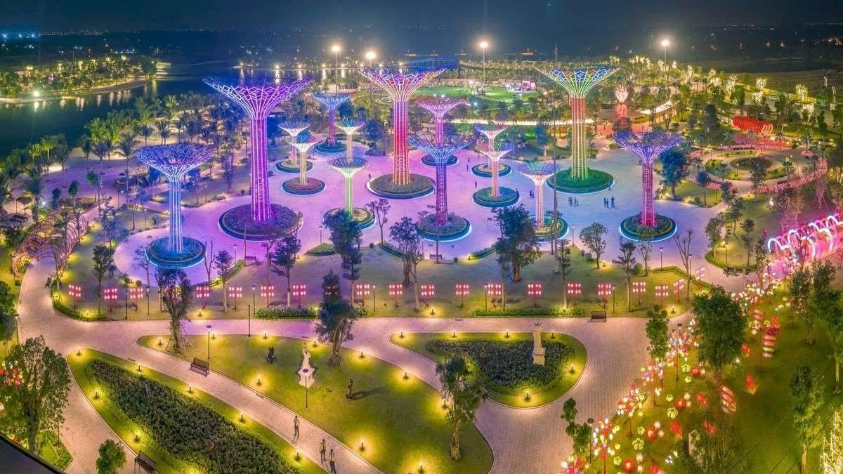 Hệ thống chiếu sáng tại công viên