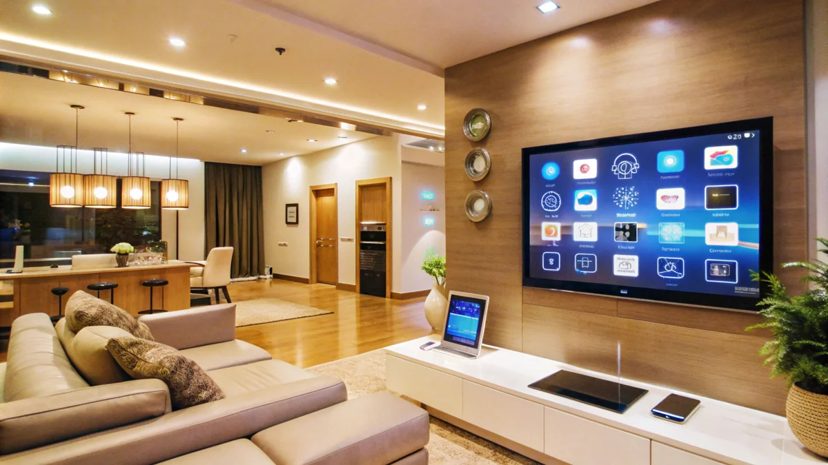Hệ thống chiếu sáng ứng dụng trong nhà ở