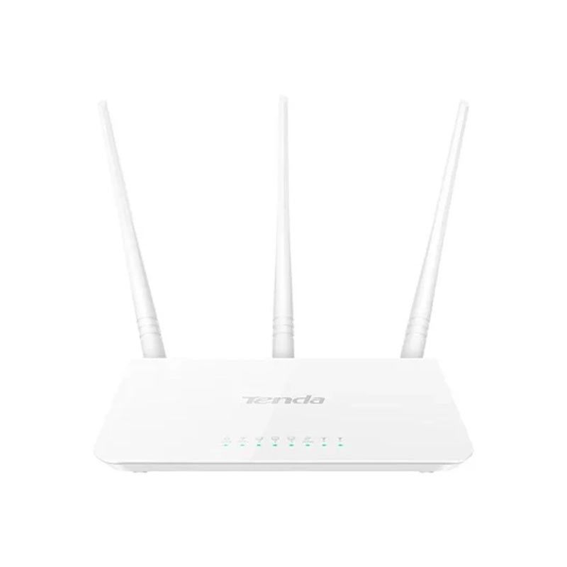Router Tenda F3 (Wifi N300, 2.4GHz, 3 ăng-ten 5dBi)