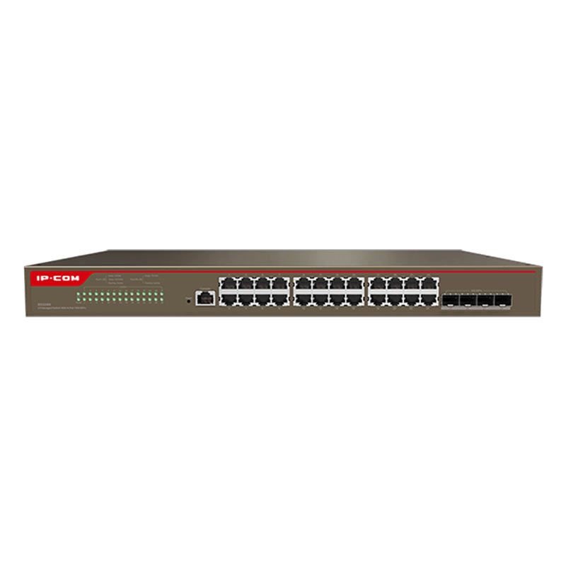 Switch IP-COM G5328X 24GE+4SFP 10G Layer 3 Cloud Managed