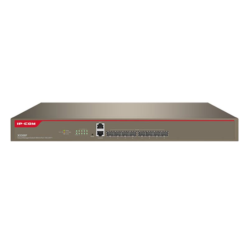 Switch IP-COM X5308F 8SFP 10G Layer 3 Cloud Managed Switch
