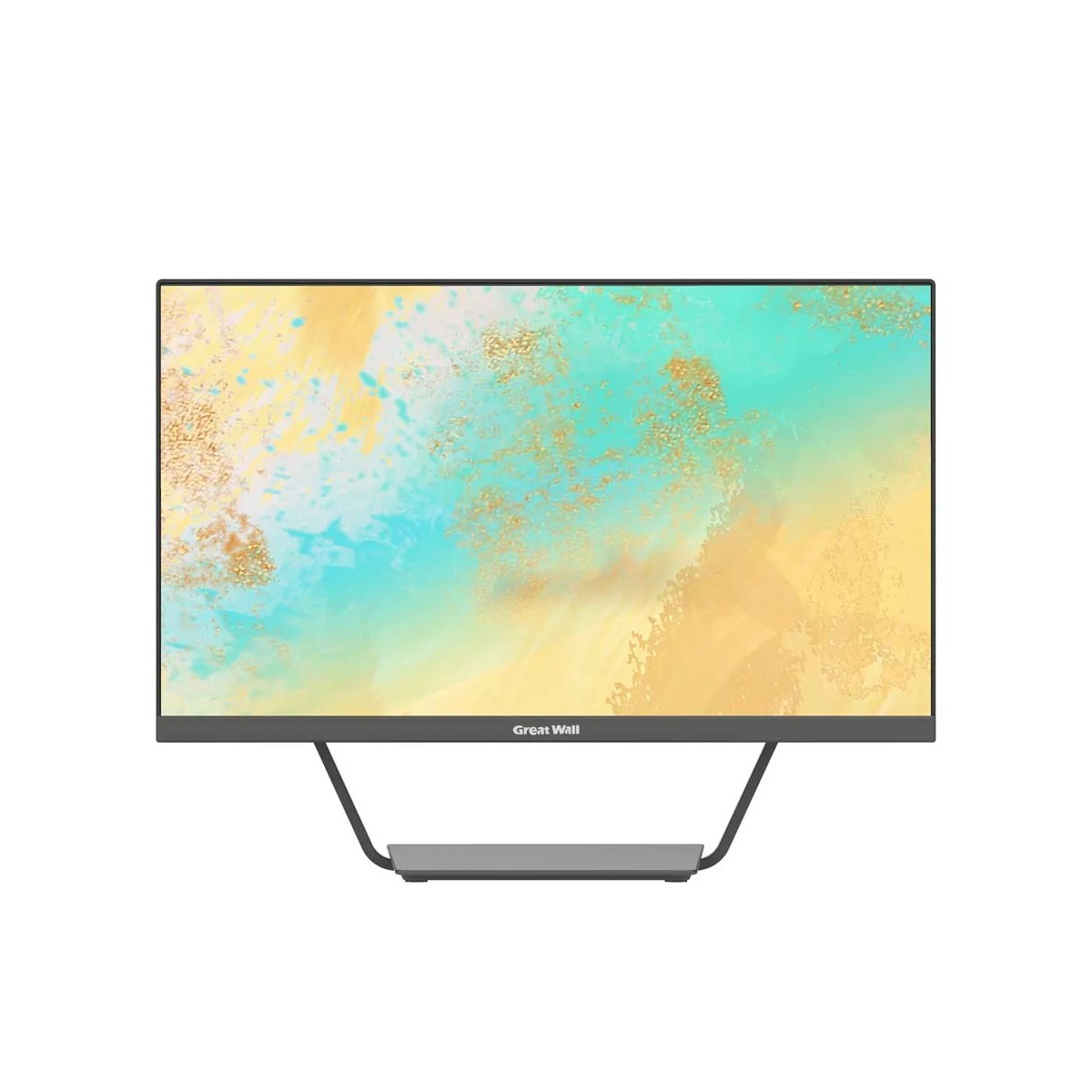 Bộ máy tính All In One Great Wall T2466 (Intel Core i5-12400 | 16GB | 512GB | 23.8 inch FHD | NoOs | Đen )