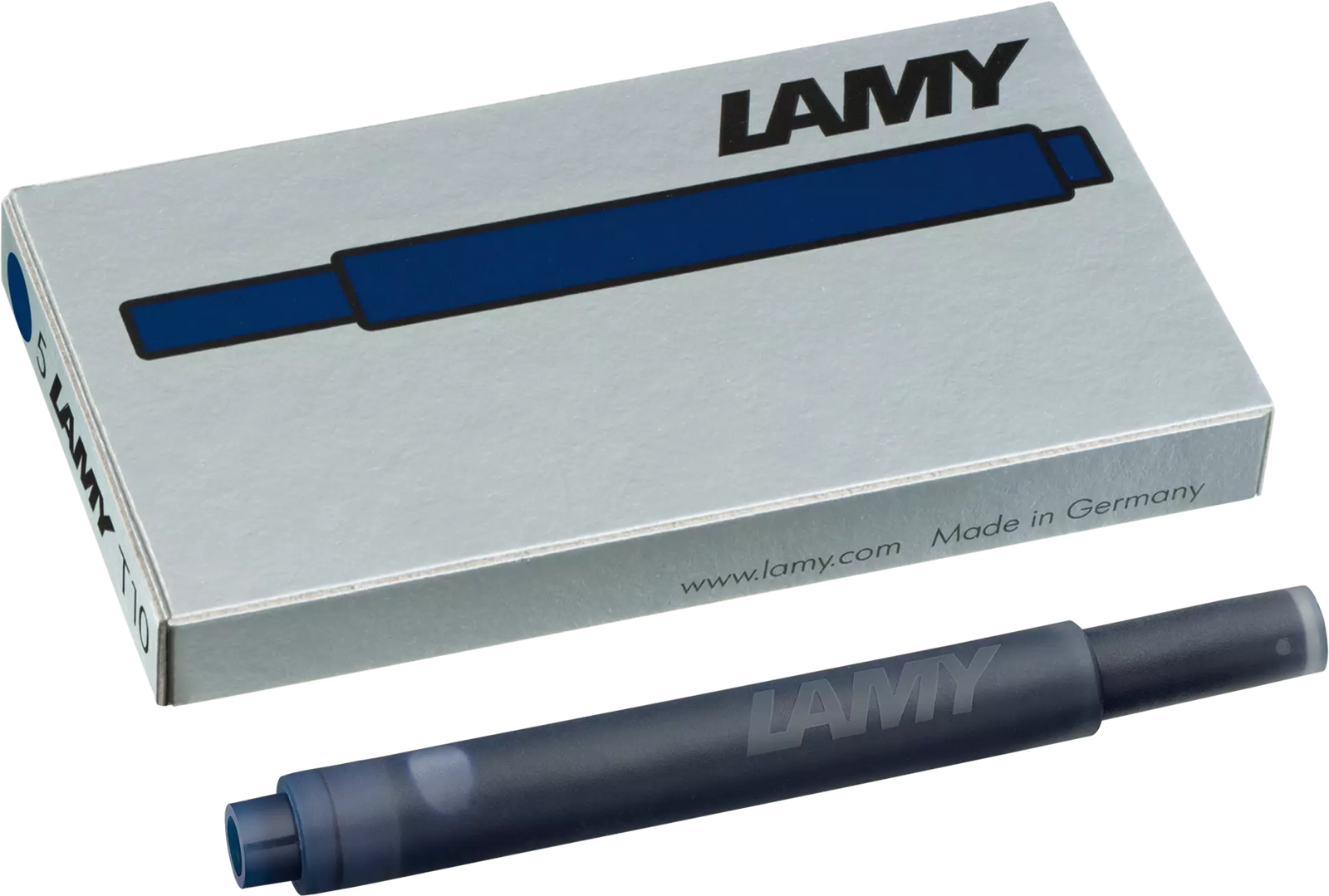 (01 ống) Mực Lamy - T10 - Xanh đen Blue Black