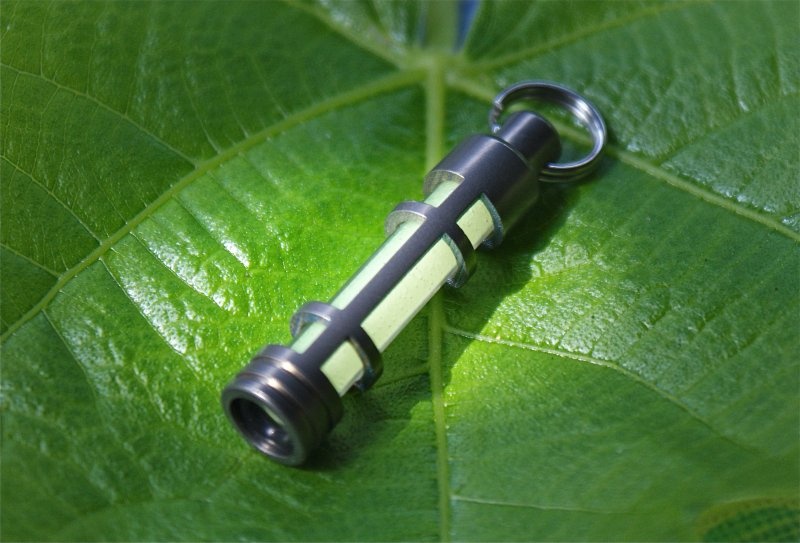 TEC - Glow Fob Stainless Steel TEC-S3 - Vỏ Thép không gỉ và Phát sáng dạ quang