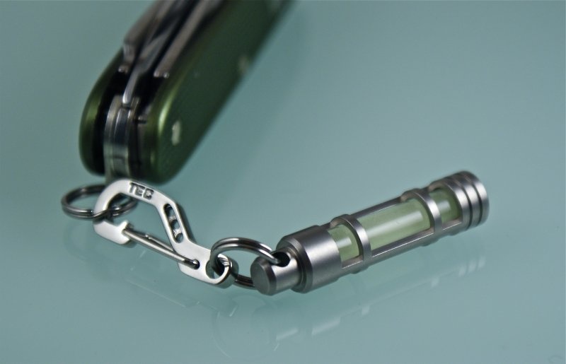 TEC - Glow Fob Stainless Steel TEC-S3 - Vỏ Thép không gỉ và Phát sáng dạ quang