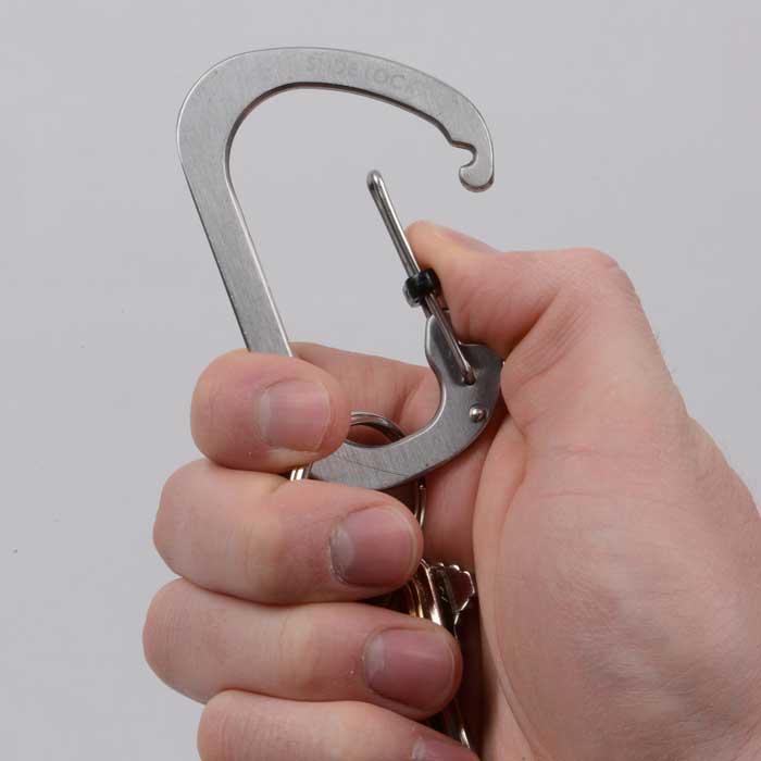 Nite Ize - Móc khóa CSL2-11-R6 - Slidelock Size #2 Carabiner (Thép không gỉ)