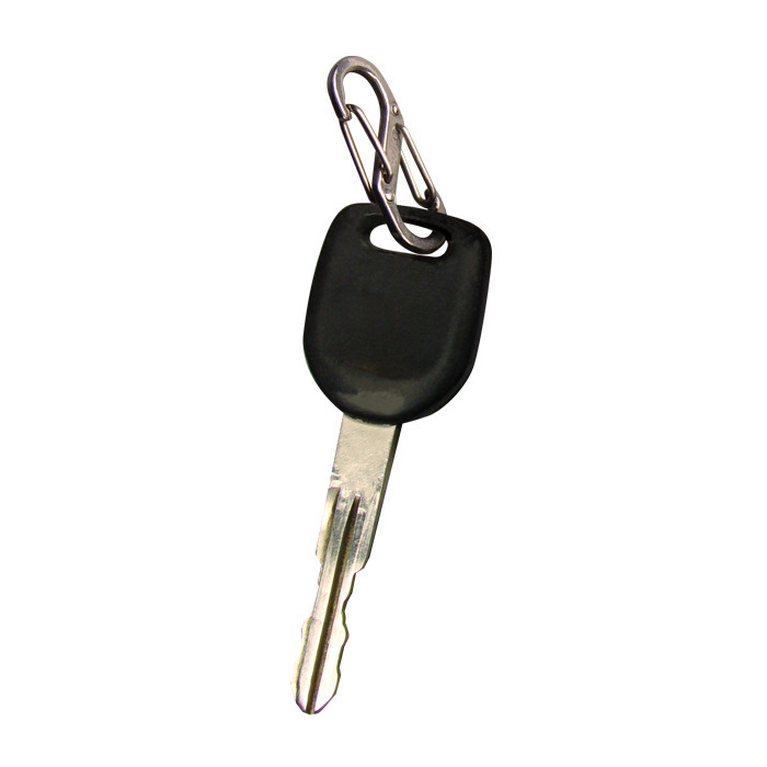 Nite Ize - Móc khóa KRS-03-01 - Keyrack S-Biner + 6 móc treo đen (Thép đen Black Oxit)