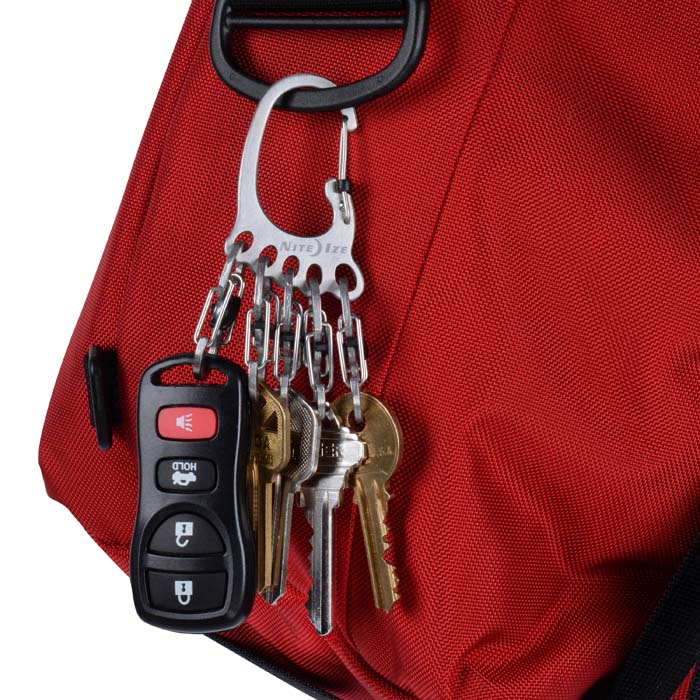 Nite Ize - Móc khóa KLKBF-11-R6 - BigFoot Locker - Bàn chân to (Thép không gỉ)