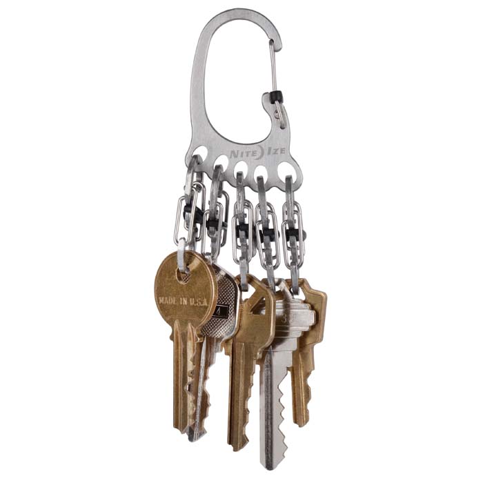 Nite Ize - Móc khóa KLKBF-11-R6 - BigFoot Locker - Bàn chân to (Thép không gỉ)