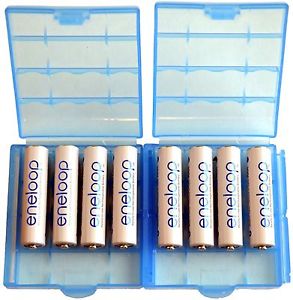 (01 viên) Pin sạc Eneloop Panasonic AAA màu trắng (Phiên bản xuất khẩu - 750 mAh - 2100 lần sạc - Điện áp 1,2v - 1,5v)