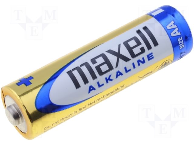 (01 Viên) Pin Alkaline Maxell - Tiểu AA - LR6 (Gd) 1.5v