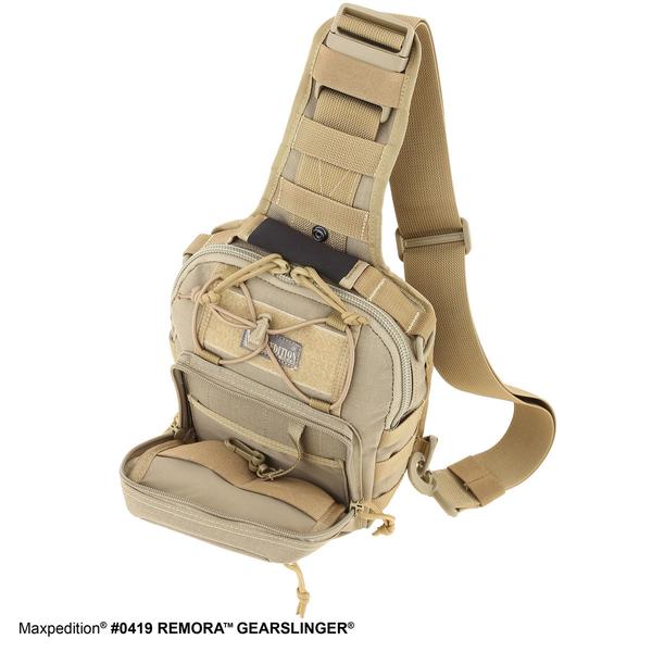 Maxpedition - Túi Đeo Chéo Remora Gearslinger (Màu Đen - 0419B)