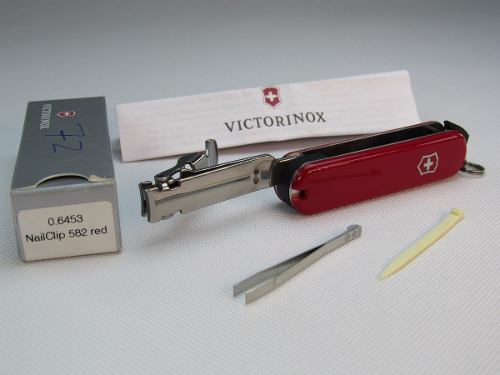 Phụ Kiện Victorinox - Nail Clipper 582 (Bấm Móng Tay - Ko Kèm Kéo)