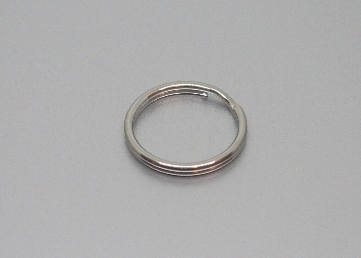 TEC - Móc khóa tròn Split Ring (Size #4 - Thép không gỉ)