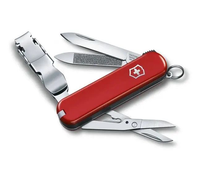 Phụ kiện Victorinox - Nail Clipper 580 nhiều màu (Bấm móng tay kèm Kéo)