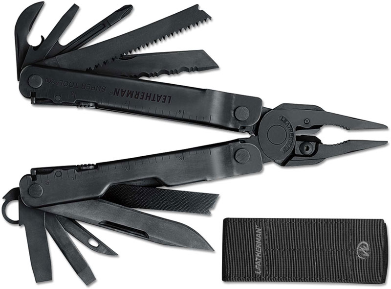 Heavy Leatherman - Supertool 300 Black (Đen)