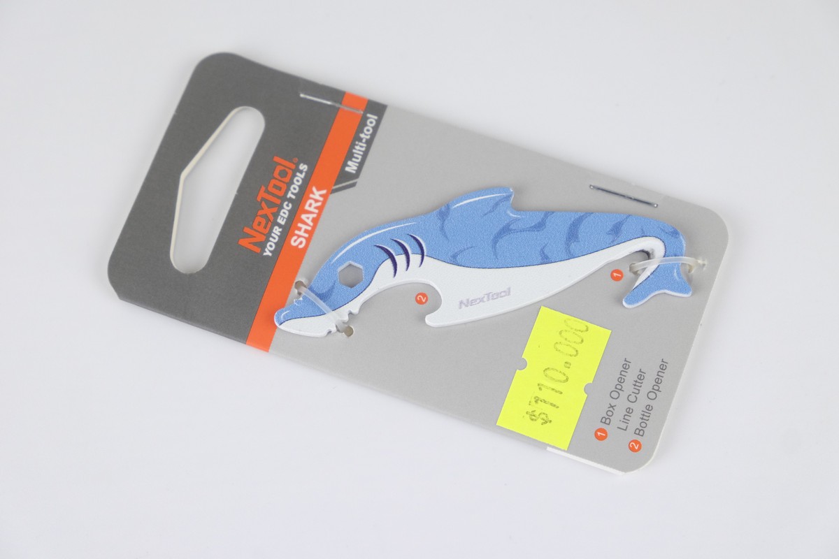 Dụng Cụ Đa Năng Nextool - Shark KT5521 Blue (Mở bia + Vặn ốc lục giác - Hình Cá Mập - Màu xanh dương)