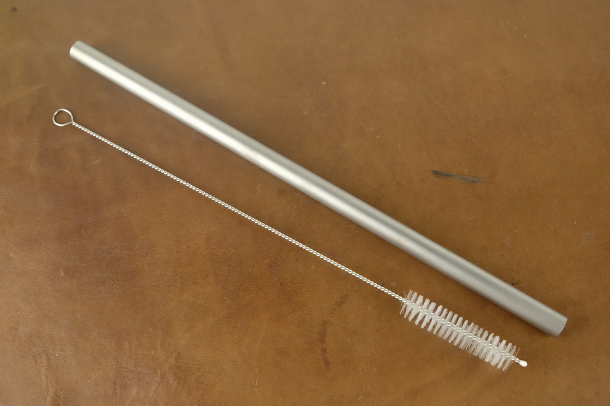 EDC - Titanium Straight Straw (Ống Hút Titan Thẳng - T1 10*255*1mm)