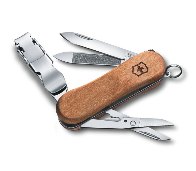 Phụ kiện Victorinox - Nail Clipper 580 nhiều màu (Bấm móng tay kèm Kéo)