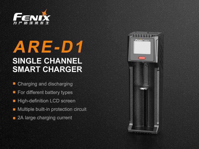 Sạc Fenix - ARE-D1 - (Lion + Ni-MH) Micro USB