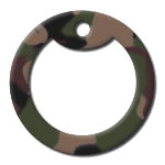 Phụ kiện DogTag - Viền cao su Màu Camo Rằn ri xanh lá (Silencer)