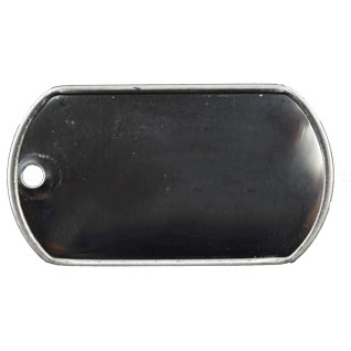 Thẻ DogTag - (01) Thẻ TRƠN BÓNG SHINY (Không kèm Dây bi)