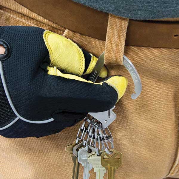 Nite Ize - Móc khóa KCK-11-R3 Keyrack Carabiner - Stanless ( Thép không rỉ )