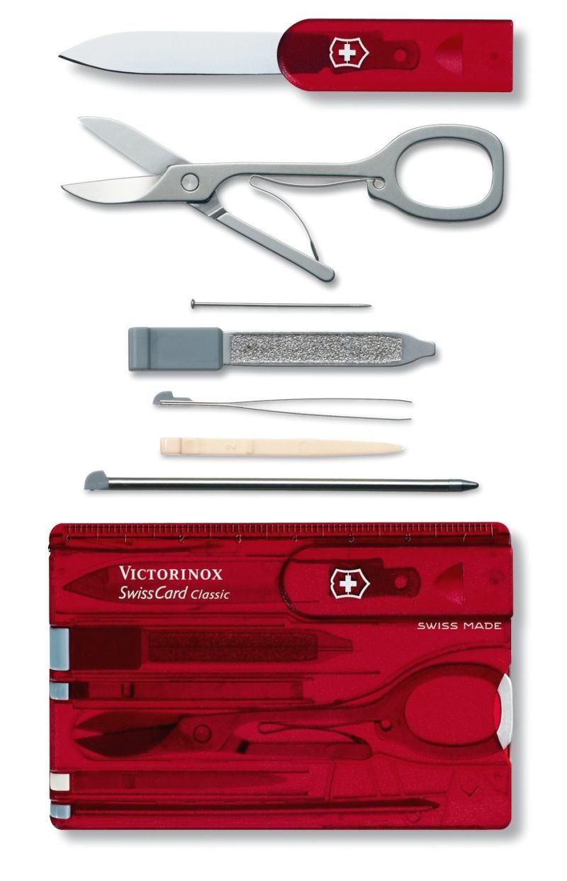 Thẻ Đa Năng Victorinox Swisscard Classic (Các Màu)