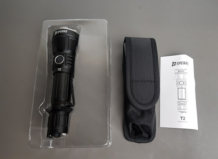 Đèn pin Speras - T2 - 2100 Lumens