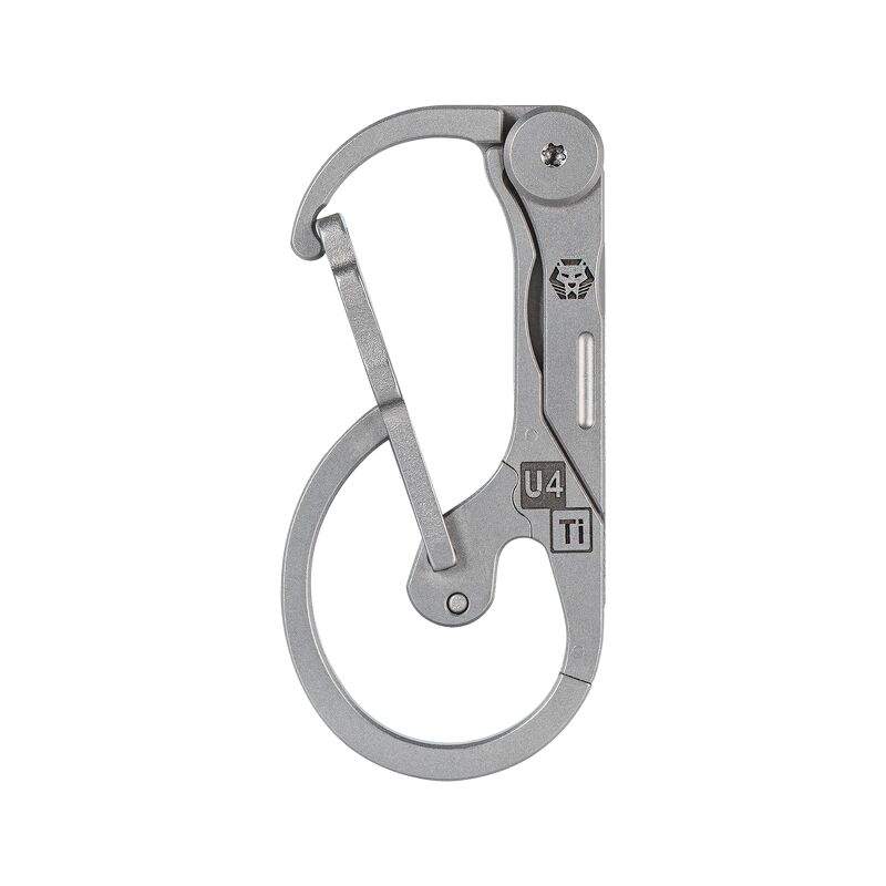 ROVYVON - Titanium Keychain Carabiner Utility U4