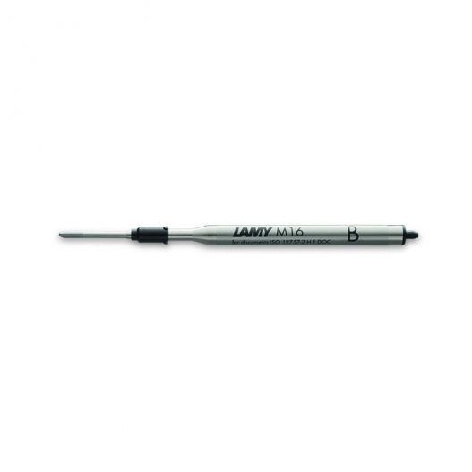 Ruột mực Bi - Lamy M16 Black màu đen - size B 1.4mm