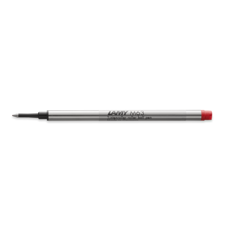 Ruột mực Dạ - Lamy M63 màu đỏ Red (cho Bút dạ có nắp - Tintenroller Rollerball Pens)