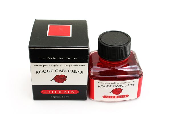 Mực J.Herbin French - 30ml - No.22 - Đỏ (Rouge Caroubier)