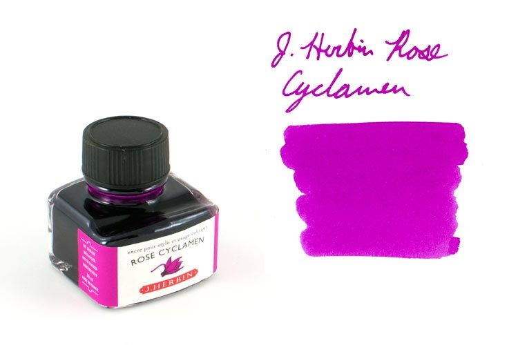 Mực J.Herbin French - 30ml - No.66 - Màu tím hồng (Rose Cyclamen)