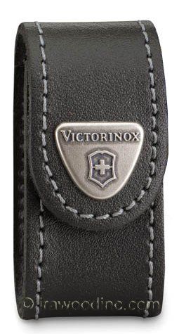 Phụ kiện Victorinox - Bao da Victorinox 33263 / 4.0518.XL (Màu đen - 58 mm - MiniChamp)