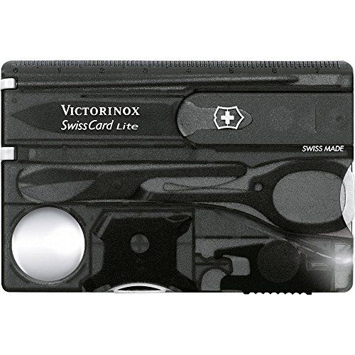 Thẻ đa năng Victorinox Swisscard Lite (Có đèn pin - Các màu)