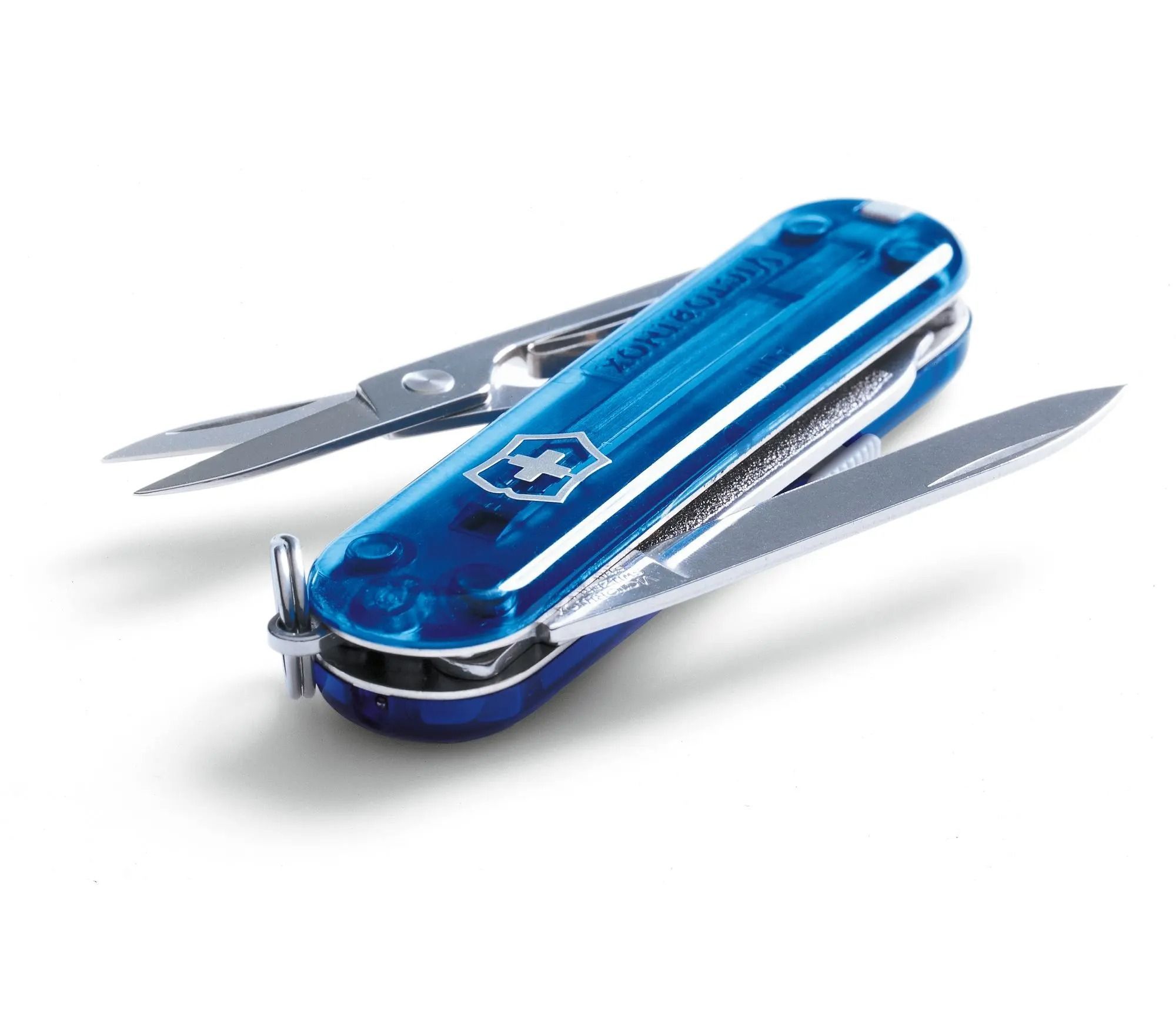 Dụng cụ đa năng Victorinox - 58mm - Signature Blue Translucent