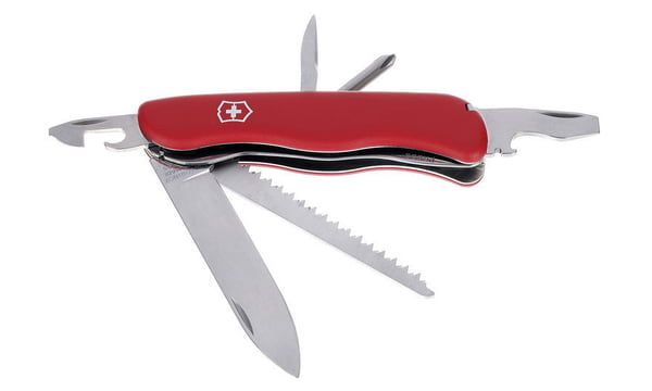 DỤNG CỤ ĐA NĂNG VICTORINOX - 111MM - TRAILMASTER MÀU ĐỎ - LƯỠI PHẲNG