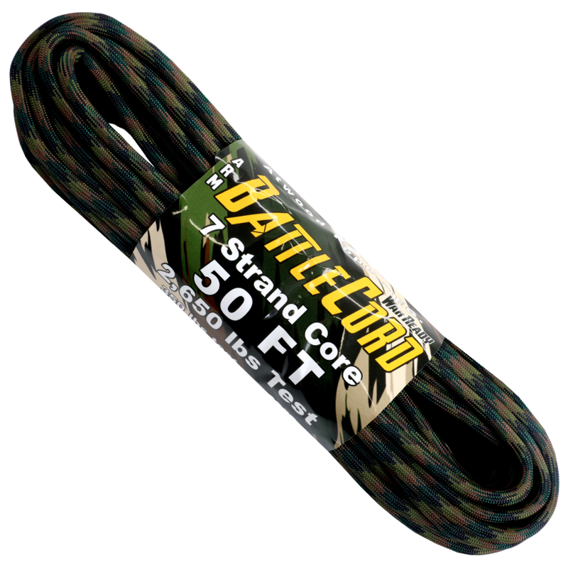 Atwood Rope - Dây Battle Cord 2650lbs cuộn 15m màu Woodlad Camo