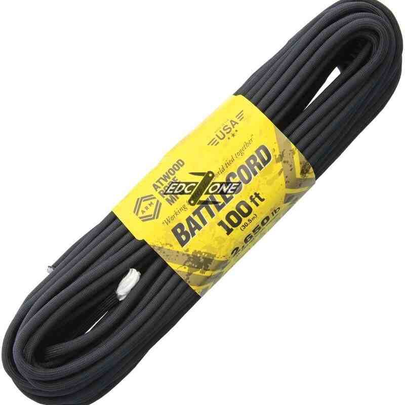 Atwood Rope - Dây Battle Cord 2650lbs cuộn 30m màu Đen