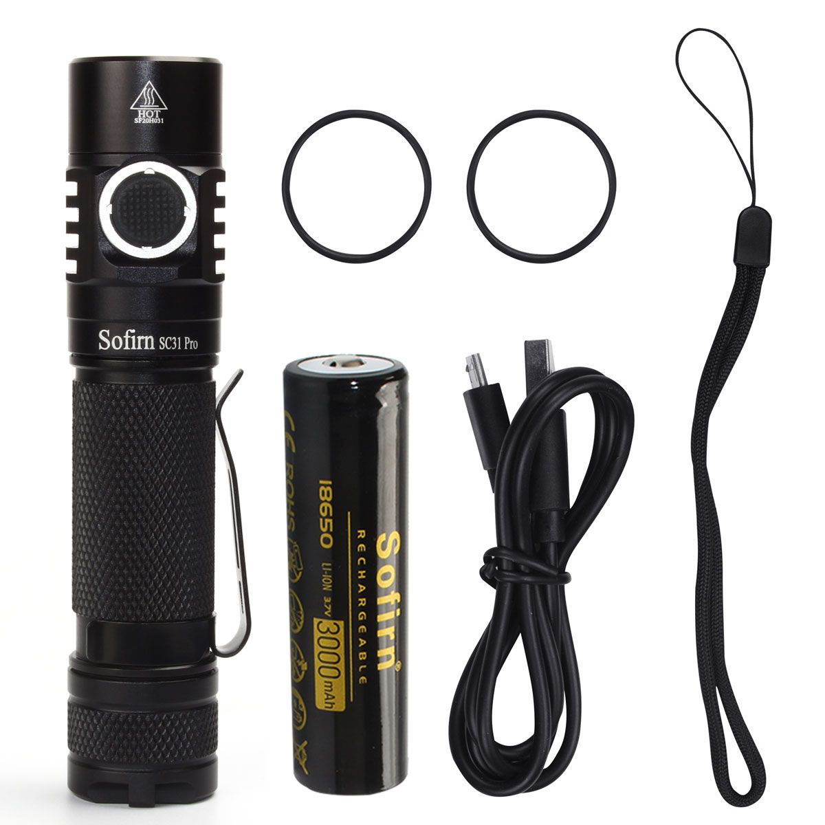 Đèn pin SOFIRN SC31 PRO KIT (2000 Lumens)