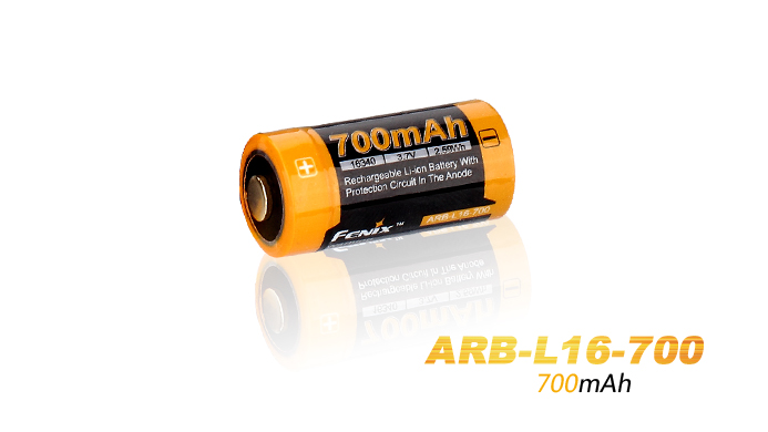 (01 viên) Pin sạc Fenix 16340 - ARB-L16-700 - 700 mAh