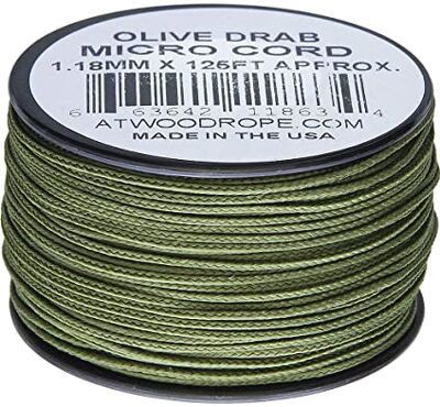 Atwood Rope - Dây Micro cord cuộn 38m màu Olive